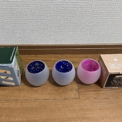 キャンドル　ホルダー　カメヤマ　シルエットグラスの画像