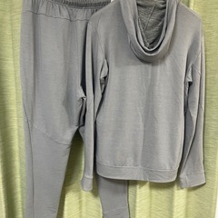 ナイキ/NIKE DRY-FIT フルジップパーカー【L】灰/men's/ スウェット セットアップ 上下セット ジャージ の画像