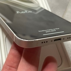iPhone12ホワイト256GB SIMフリーの画像