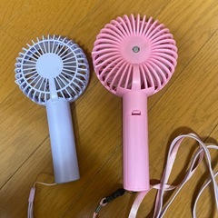 持ち運び扇風機の画像