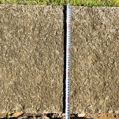 庭石　御影石　敷石　飛び石　90cm×45cm×8cm　希少サイズの画像