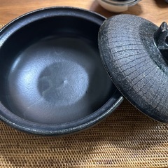 【中古使用品】土鍋＆屯水 ３名用の画像