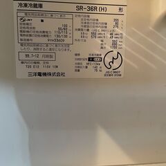 99年7月製冷蔵庫（現役です）の画像