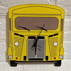 新品未使用 Citroen シトロエン 時計 シトロエン 置時計HYバンイエローの画像