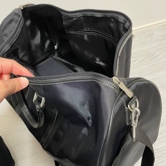 MR. JUNKO ブラックボストンバッグの画像