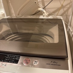 【大至急】AQUA洗濯機の画像