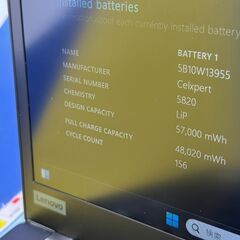 JC0481 極美品 16GB レノボ Thinkpad T14s 14型 ノートPC 綺麗 office2024の画像