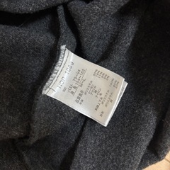 グレー　チュニックワンピース　　の画像