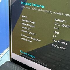 JC1084　極美品 デル Precision 5550 UHD+ タッチ液晶 32GB 綺麗　大画面　大容量　高性能の画像