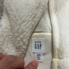 ベビー　GAP クマみみ　カバーオール　の画像