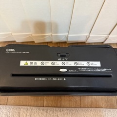 オーム電機　OHM　シュレッダー　A4　の画像