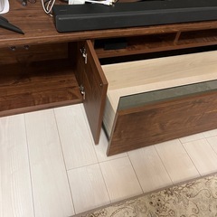 【引き取りに来られる方限定】収納力抜群！テレビ 台210cmの画像