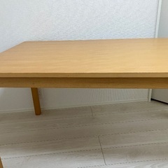 テーブル 無印良品 140×80×72の画像