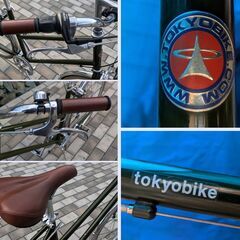 軽レストア済み　トーキョーバイク　　26インチ　ワイヤー類新品　スポーク張替え　他の画像