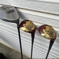 ゴルフセット1式 パーシモン含む 
マクレガーの画像