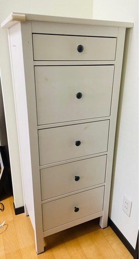 IKEA ヘムネス チェスト ホワイト 5段チェスト mas様専用】 IKEA ヘムネス チェスト｜Yahoo!フリマ（旧PayPayフリマ）