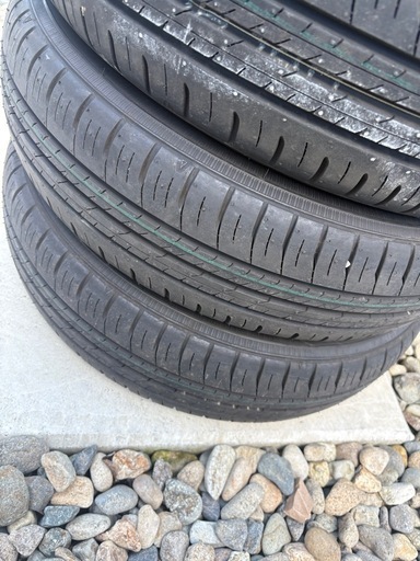 タイヤ　ダンロップ　エナセーブ　155-65R14 4本イボアリ