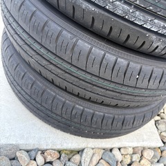 タイヤ　ダンロップ　エナセーブ　155-65R14 4本イボアリの画像