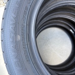 タイヤ　ダンロップ　エナセーブ　155-65R14 4本イボアリの画像