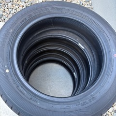 タイヤ　ダンロップ　エナセーブ　155-65R14 4本イボアリの画像