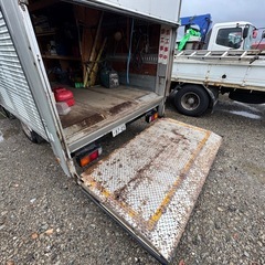 三菱ふそう キャンター 4WD 2t パワーゲート アルミバンの画像