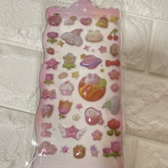 立体シール4枚セットの画像