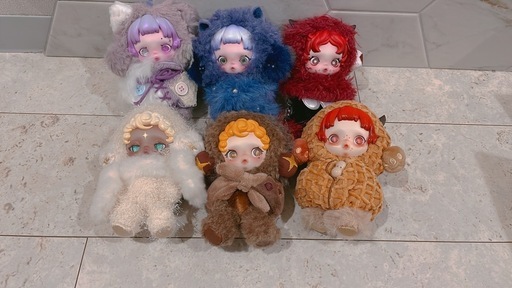 スカルパンダ  you found me POPMART  ラブブ