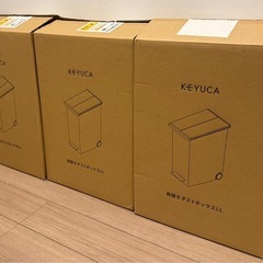 新品未使用　KEYUCA 45L ダストボックスの画像