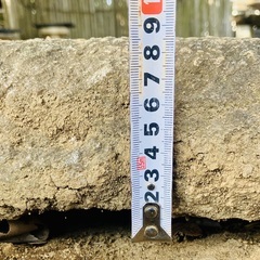 庭石　御影石　敷石　丸　中　直径121cm×厚さ8cmの画像