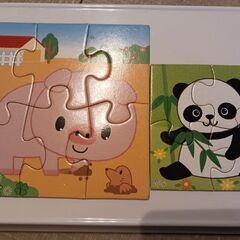 くもん　知育パズルの画像