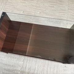 ガラス　ローテーブルの画像