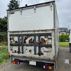 三菱ふそう キャンター 4WD 2t パワーゲート アルミバンの画像