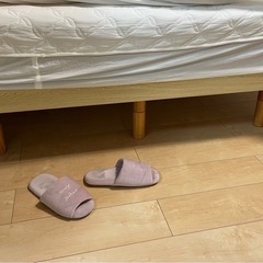 出品済　
ベッド1.4m*1.9mの画像