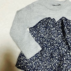 ④ベビー 長袖 トップス　カットソー 80cmの画像