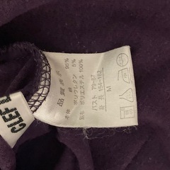  Mサイズ 　CLEF DF SOL　ロンＴ　長袖　　　　　の画像