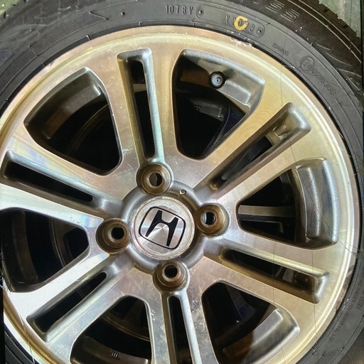 バリ溝　14インチ　NBOX 純正アルミ タイヤセット