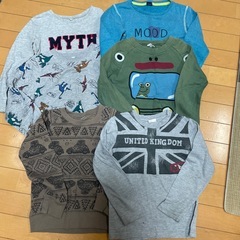 男児　120サイズ　15着セット　冬服の画像