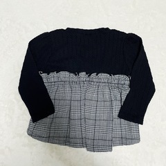 ⑤ベビー 長袖 トップス カットソー 80cmの画像