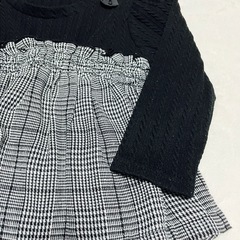 ⑤ベビー 長袖 トップス カットソー 80cmの画像