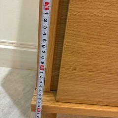 ニトリ　シューズボックス　80cm幅の画像