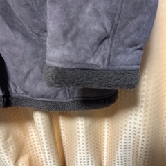 レディース裏ボア暖かいジャケット、ブラウンの画像