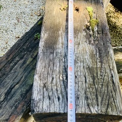 枕木　国産古材の画像