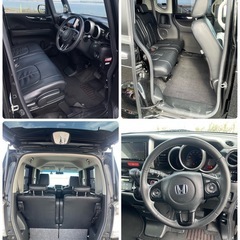 コミコミ43＊N-BOXカスタム ターボSSパッケージ★ 8万キロ★検8年8月★両側パワスラの画像