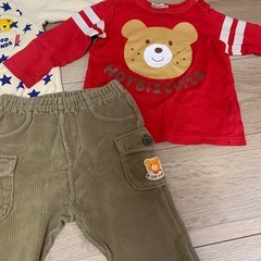 ミキハウス　ホットビスケット80サイズの画像