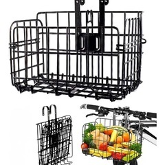 自転車折り畳みカゴの画像