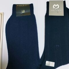 新品・未使用★ブランド靴下８足まとめ売り！セリーヌ、バーバーリー、ダンヒル、ピエール・バルマン、ミラ・ショーン、高島屋の画像