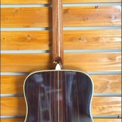 国産ビンテージ・アコースティックギター　クロサワ楽器　スプルース単板　リフレットなど施工の画像