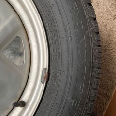 DUNLOP GRANDTREK PT3 175/80R16 91S 4本セット ホイール付きの画像