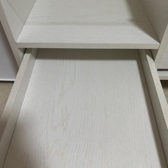 LWOYA テーブルドレッサー　ホワイトの画像