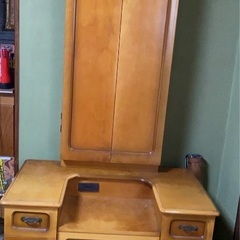 化粧台　三面鏡の画像